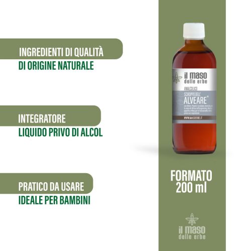 Sciroppo dell'Alveare gola e difese naturali - 200 ml - immagine 4