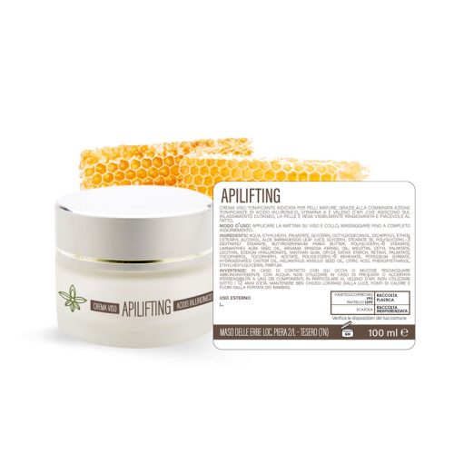 Apilifting - Crema Viso al Veleno d'ape - Tonificante e Ringiovanente per Pelli Mature - 50 ml - immagine 2