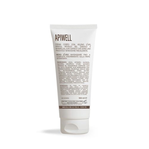 Apiwell - Crema Corpo Naturale con Veleno d’Api 100ml - immagine 3