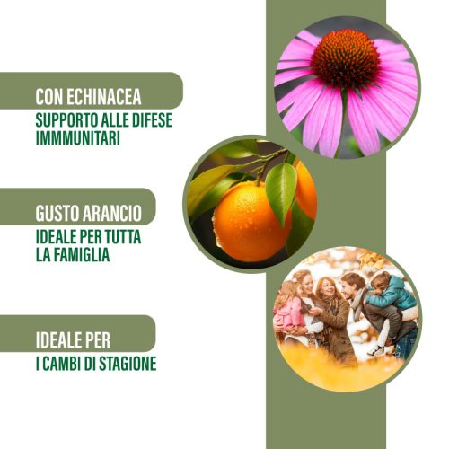 Propoli Gocce Analcoliche Gusto Arancio – Con Echinacea - Difese Immunitarie 30 ml - immagine 4