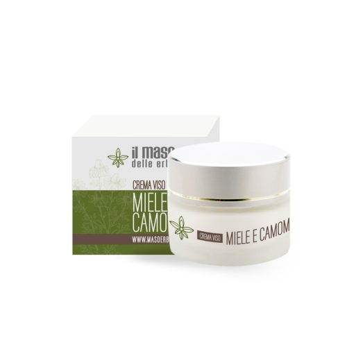 Crema Viso Miele e Camomilla - Idratazione e Delicatezza Naturale - 50 ml - immagine 2