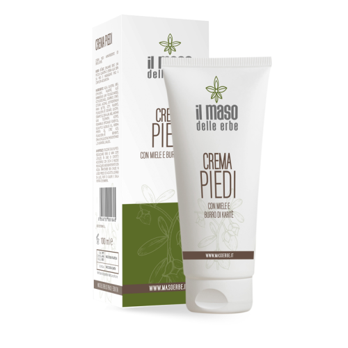 Crema Piedi Naturale al Miele e Burro di Karité - 100 ml - immagine 2