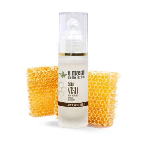siero viso acido ialuronico veleno d'api retinolo