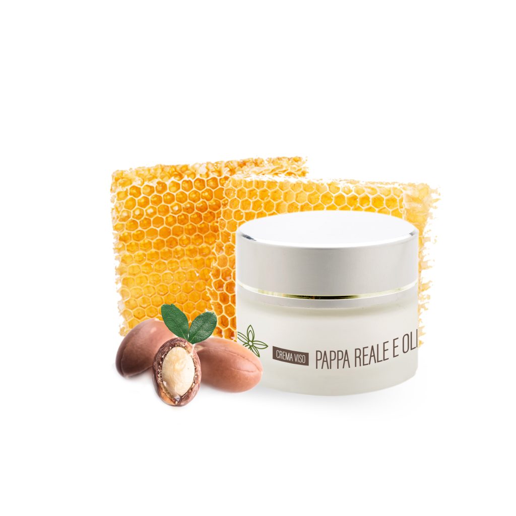 crema viso pappa reale olio di argan
