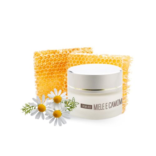 crema viso donna camomilla e miele