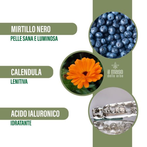 Essenza - Crema Viso Mirtillo Nero e Calendula 50 ml - immagine 3