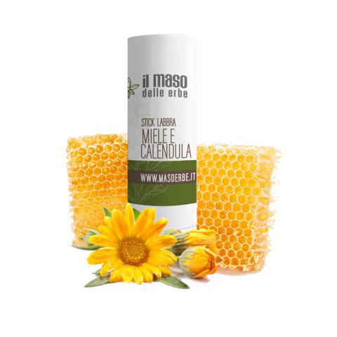 stick labbra naturale miele e calendula