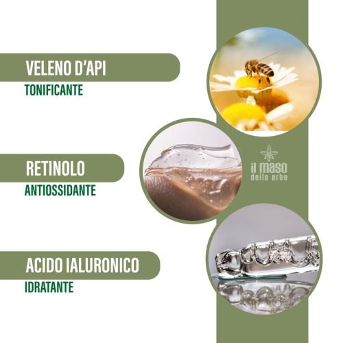 Pacchetto Antiage al Veleno d’Ape: Crema Viso Apilifting + Siero Viso - immagine 7
