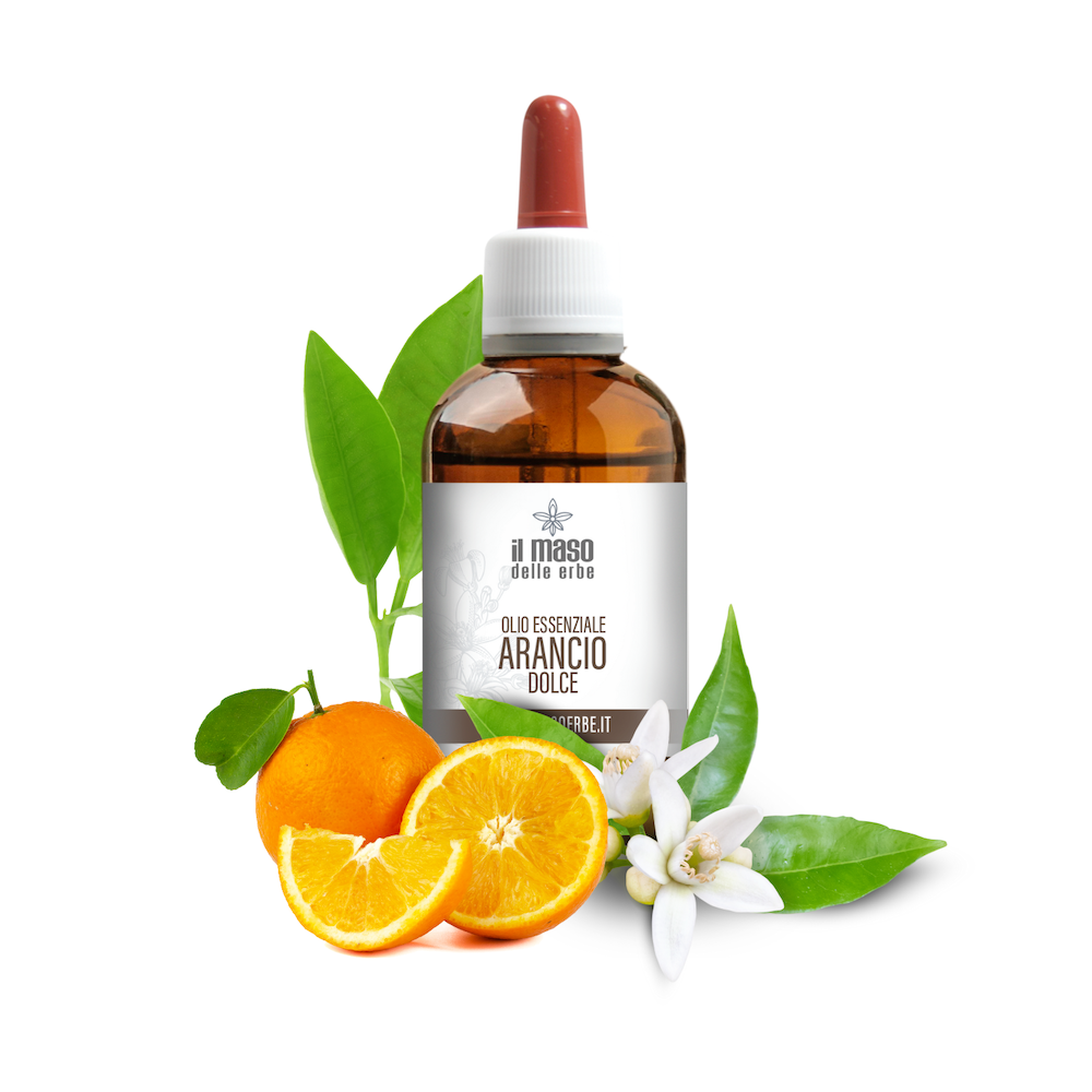 olio essenziale arancio dolce fiori naturale italiano trentino alto adige