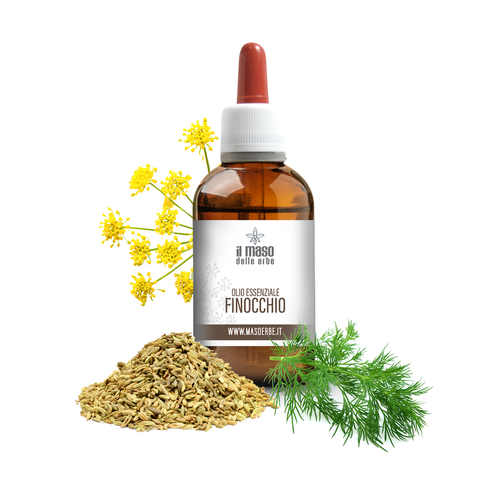 olio essenziale di finocchio naturale italiano trentino