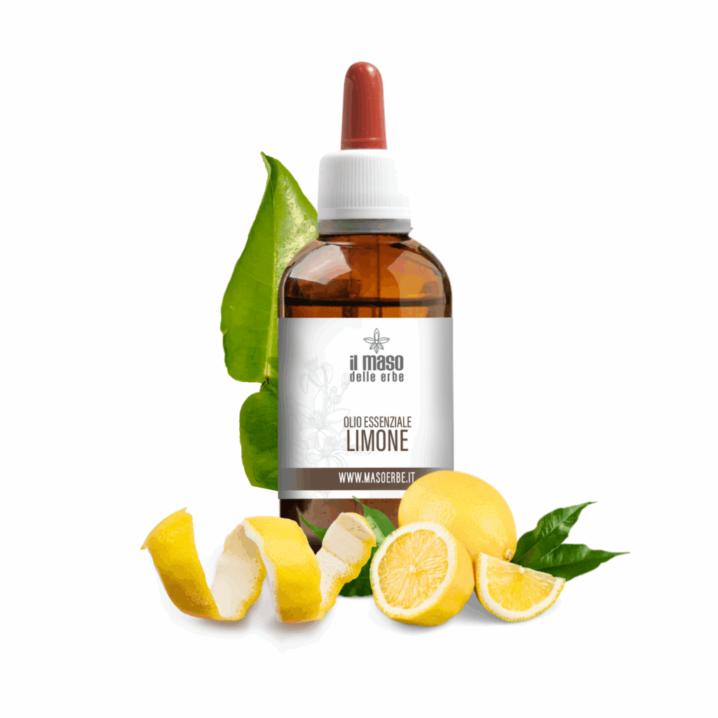 olio essenziale limone naturale 100% italiano trentino
