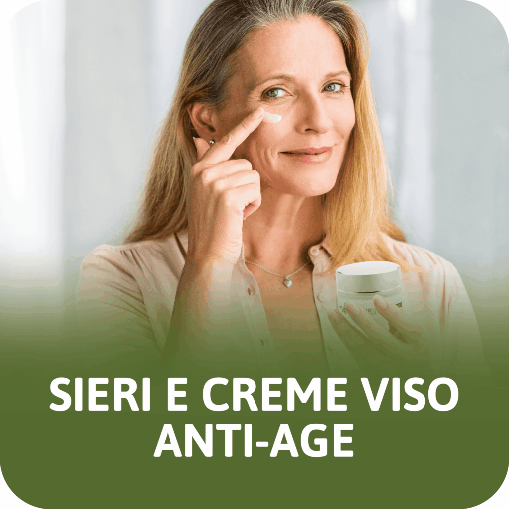 sieri e creme viso anti-age acido ialuronico retinolo veleno d'api
