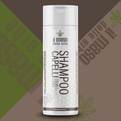 Shampoo Miele e Ortica 200ml